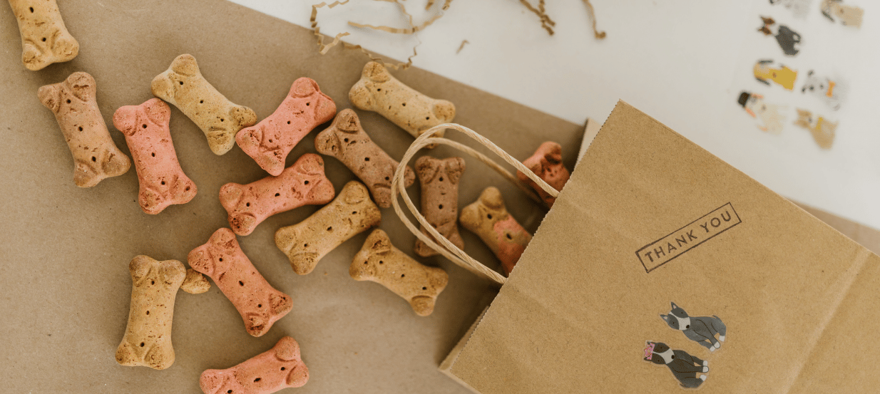 A Dog TreatTailoredTo Your Brand