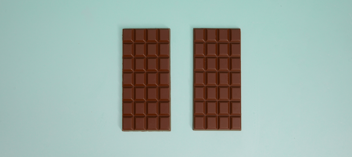 A Solid Chocolate BarTailoredTo Your Brand