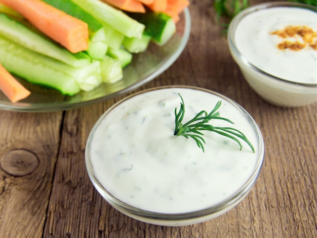 Formulations of Yogurt-Based Dips:
